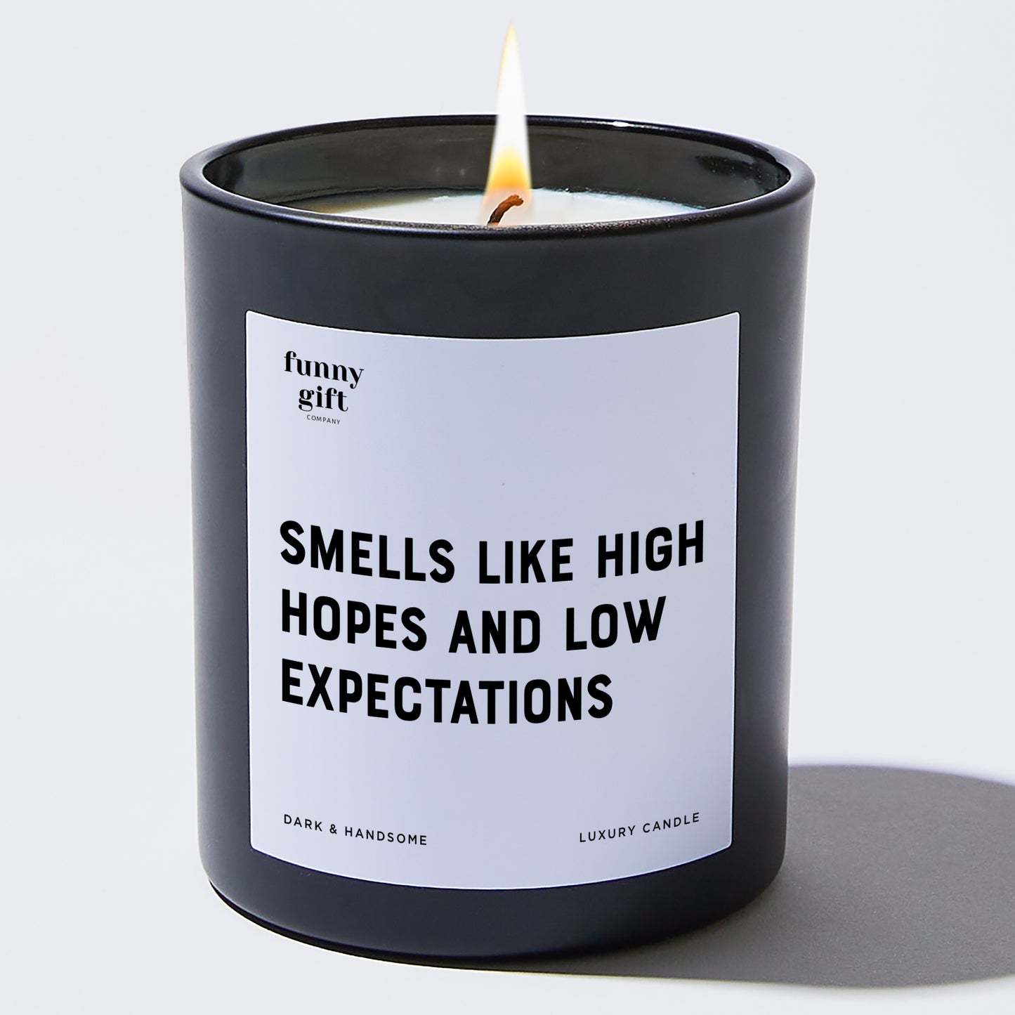 Funny Candles - Smells Like High Hopes and Low Expectations - Candle