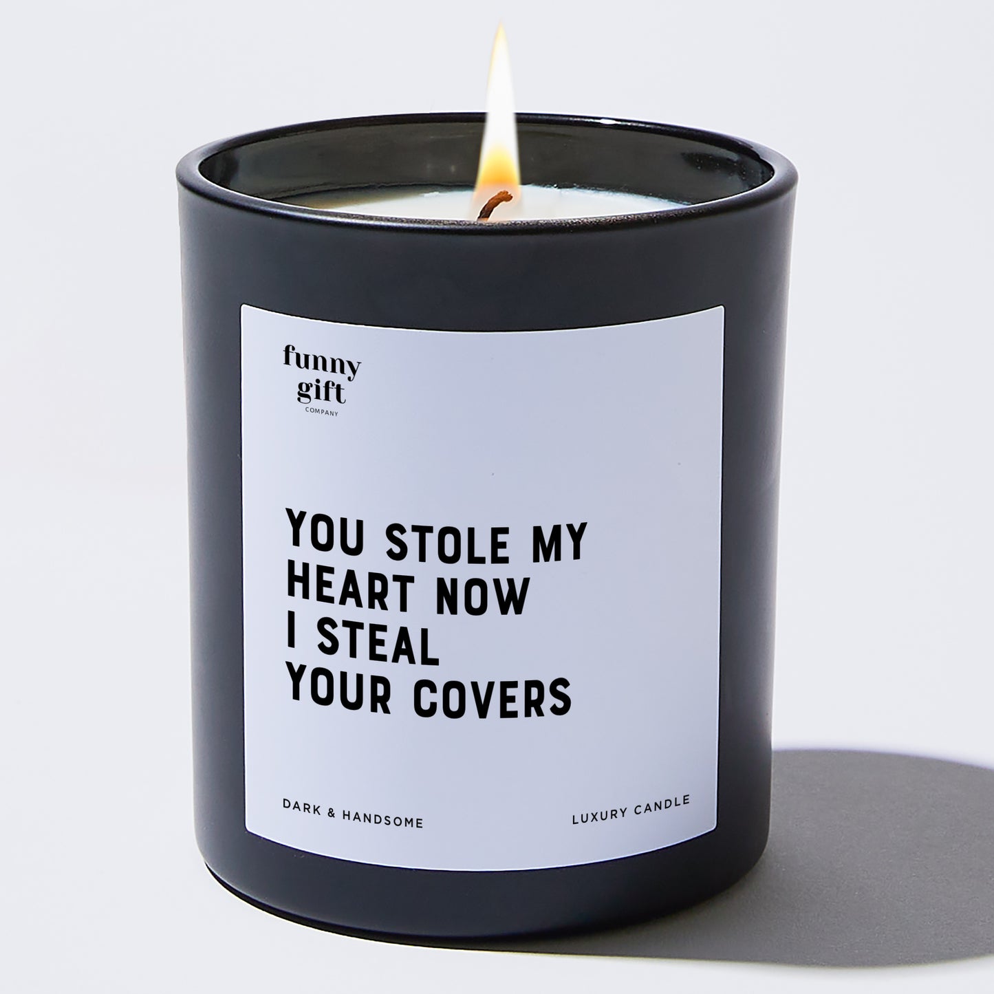 Anniversary Present - You Stole My Heart Now I Steal Your Covers - Candle