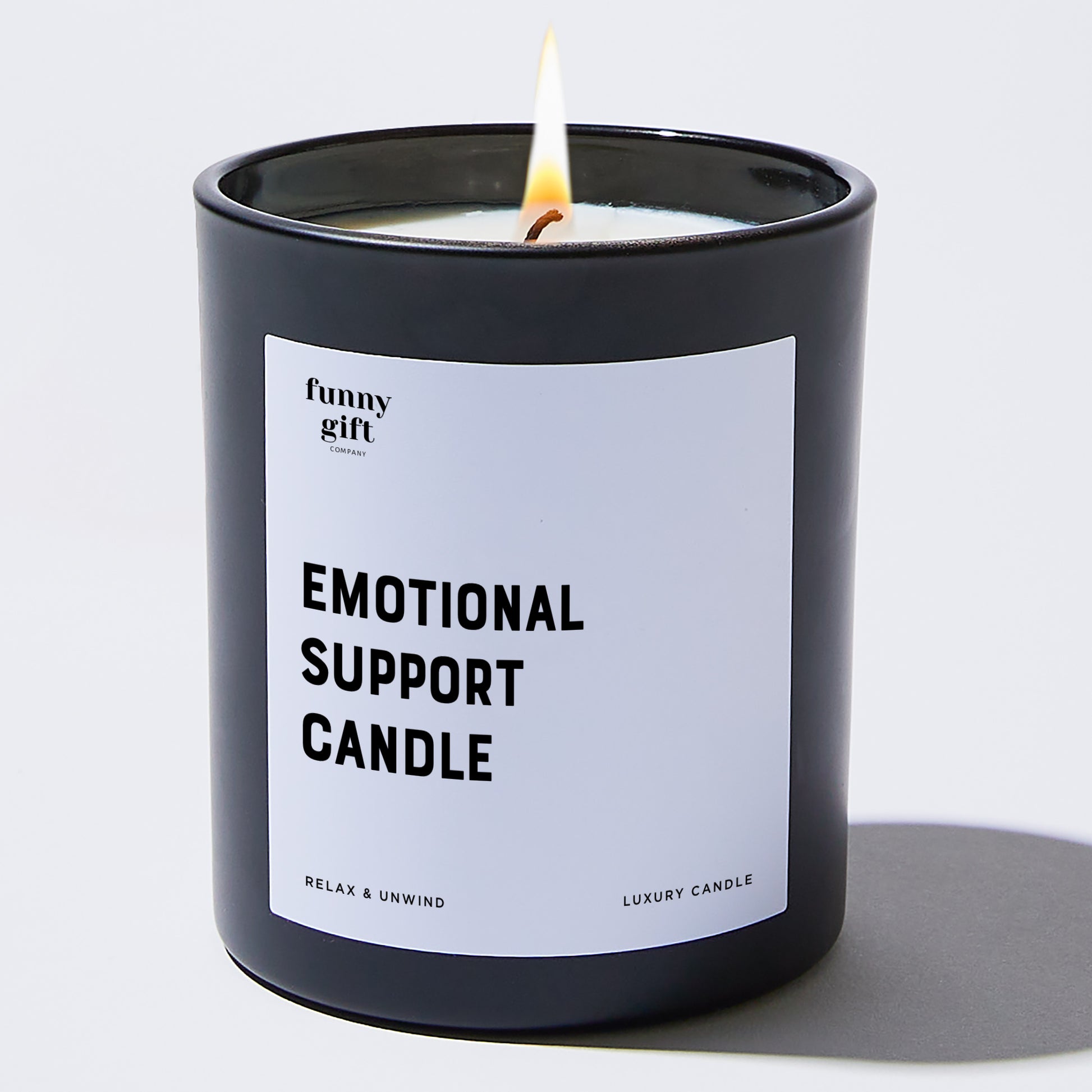 Funny Candles Emotional Support Candle - Funny Gift Company