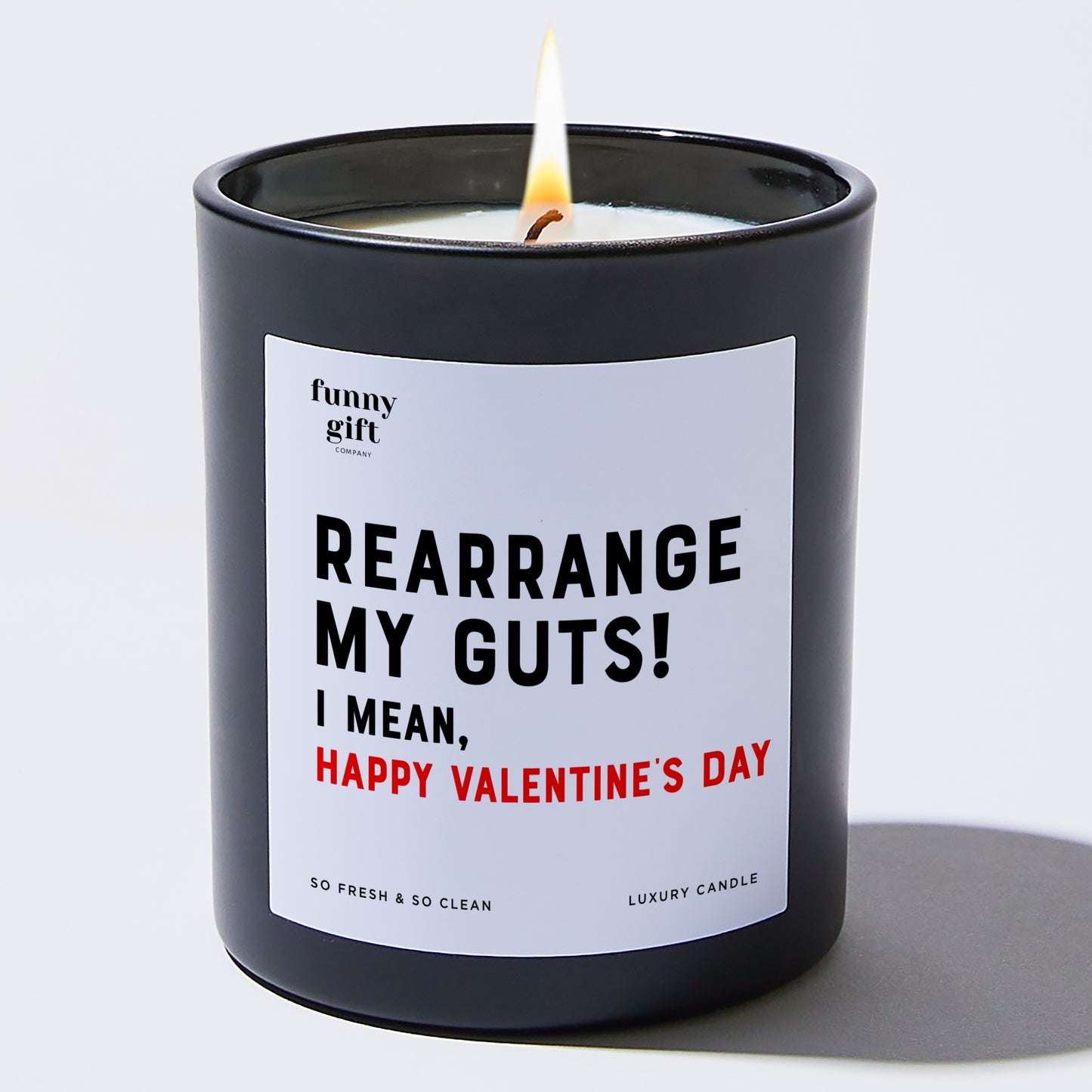 Anniversary Present - Rearrange My Guts! I Mean, Happy Valentine's Day - Candle