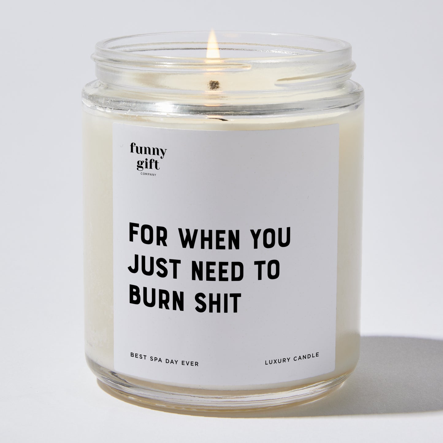 Funny Candles - For When You Just Need to Burn Shit - Candle