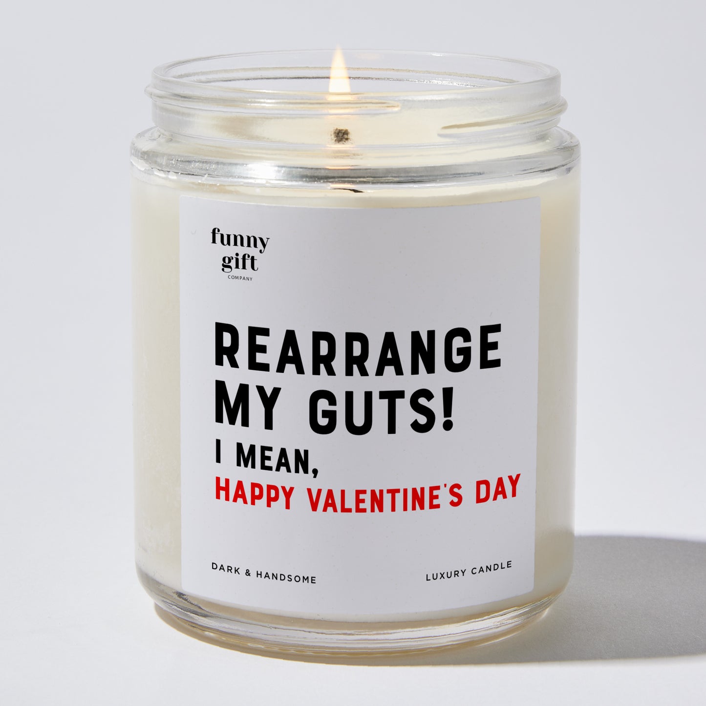 Anniversary Present - Rearrange My Guts! I Mean, Happy Valentine's Day - Candle