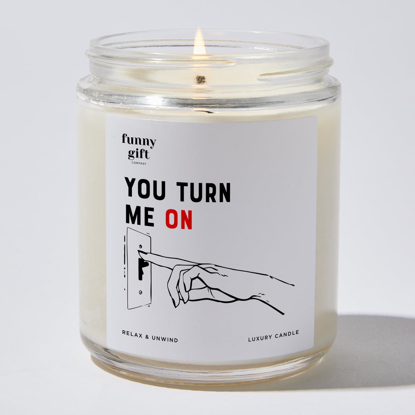 Anniversary Present - You Turn Me on - Candle