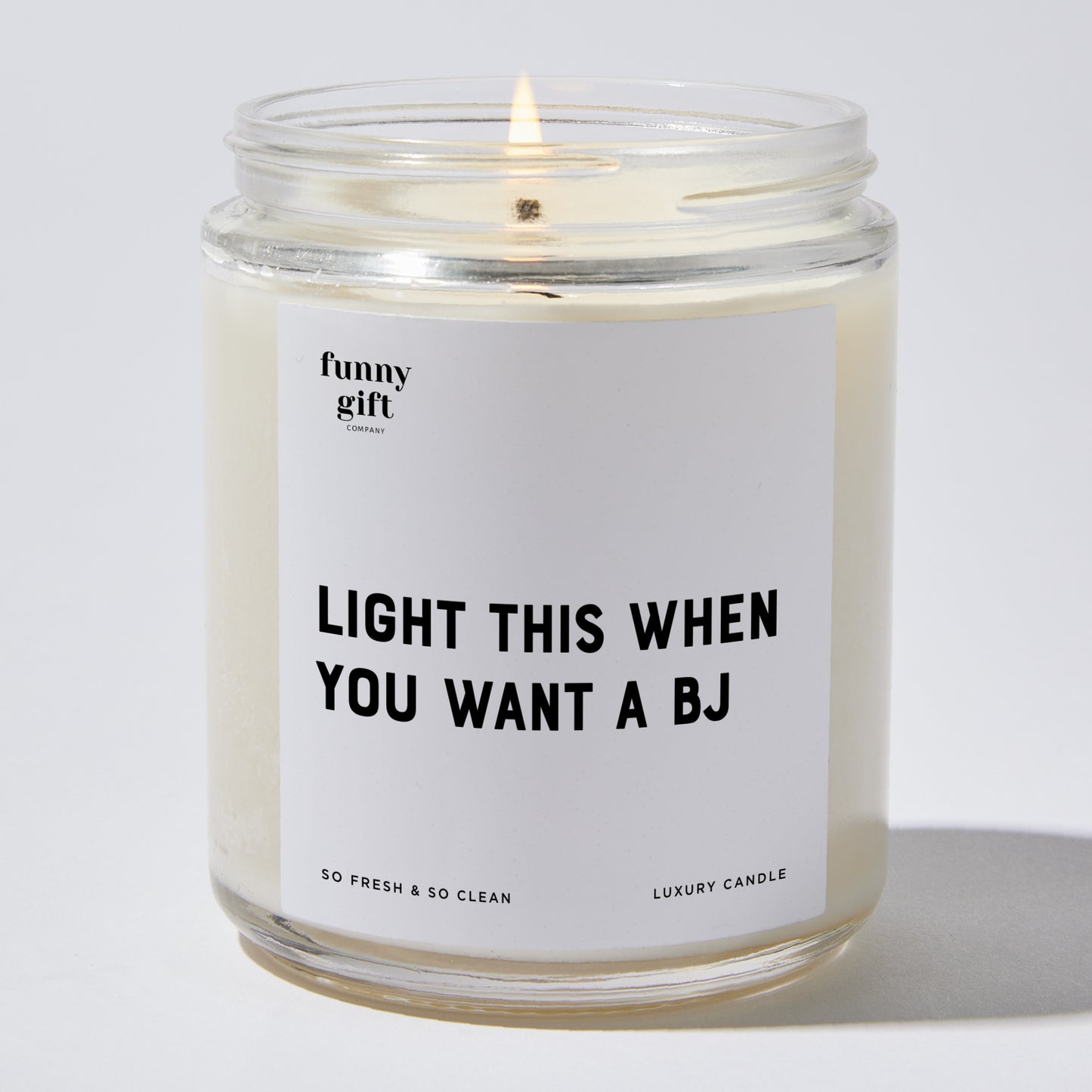 Anniversary Present - Light This When You Want A BJ - Candle