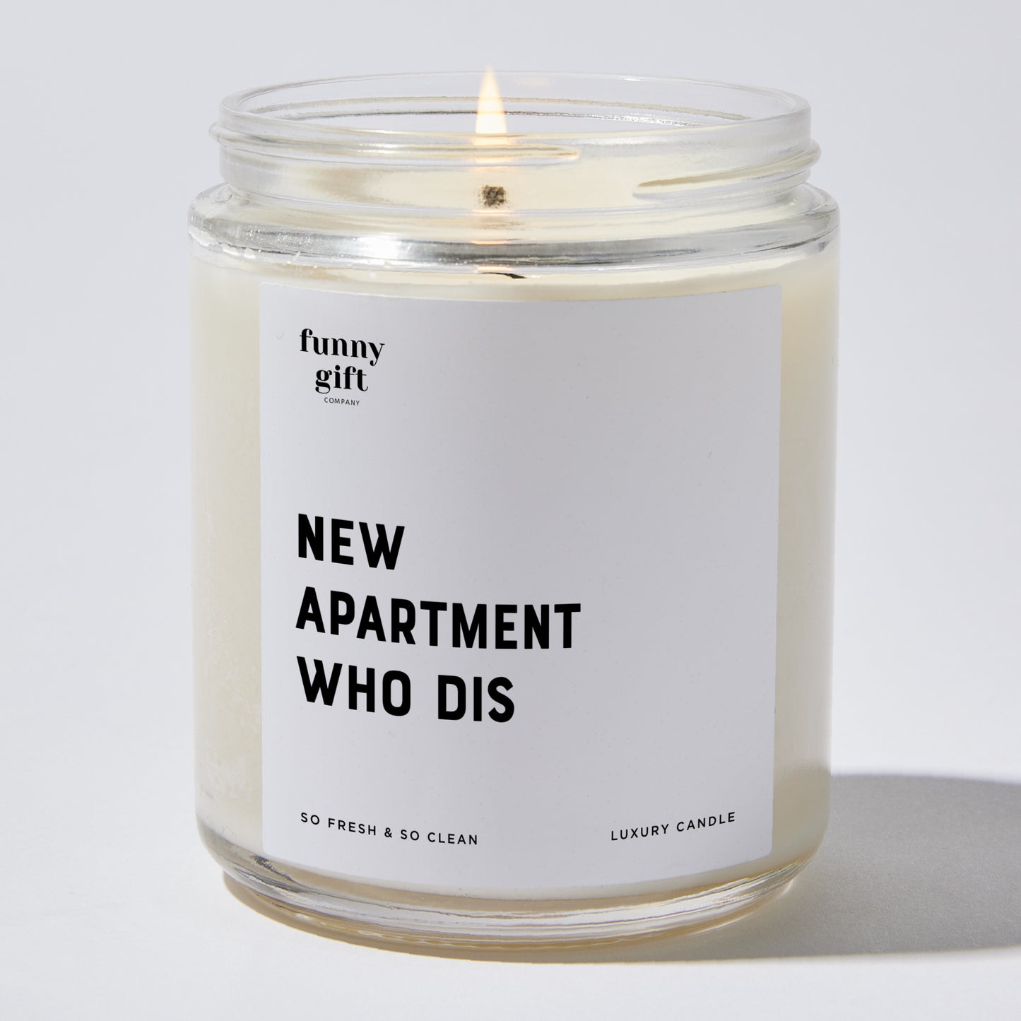 Unique Housewarming Gift - New Apartment Who Dis - Candle