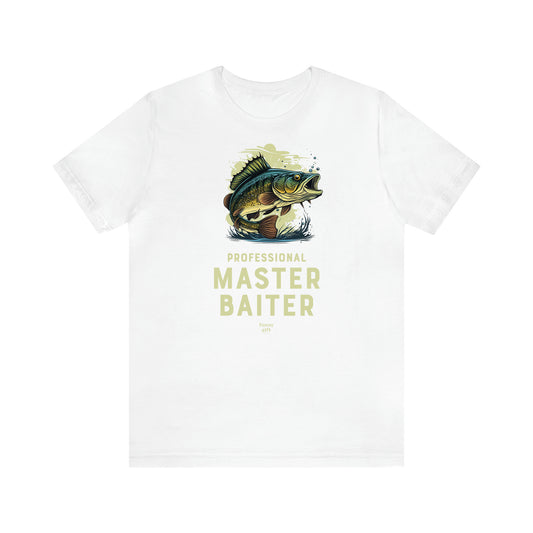 Men's T Shirts Professional Master Baiter - Funny Gift Company